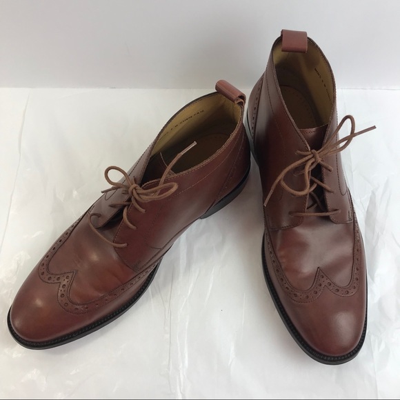 Cole Haan Other - Cole Haan Wingtip Chukka Boot Lace up SZ 9 Tan